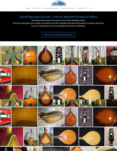 Round Mountain Sounds Website