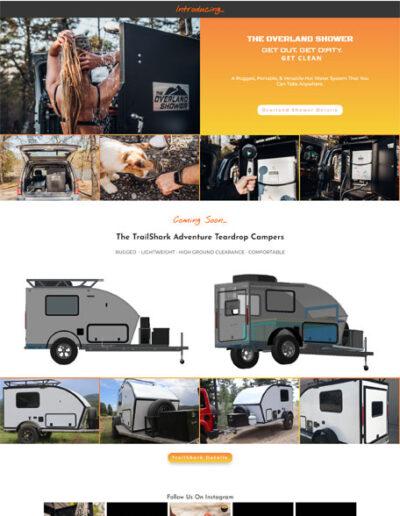 web developer for adventure trail outfitters